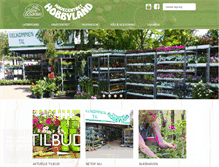 Tablet Screenshot of hobbylandaps.dk